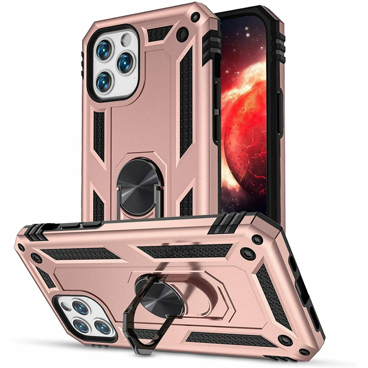 Coque à anneau hybride pour iPhone 15 Pro Max Coque à anneau hybride pour iPhone 15 Pro Max